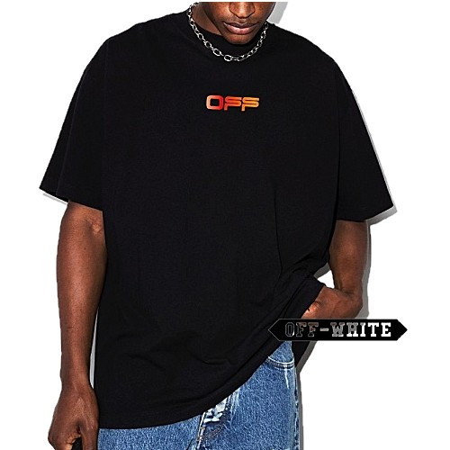 오프화*트 OFF-WHITE 레드풀 백 레터링 티셔츠