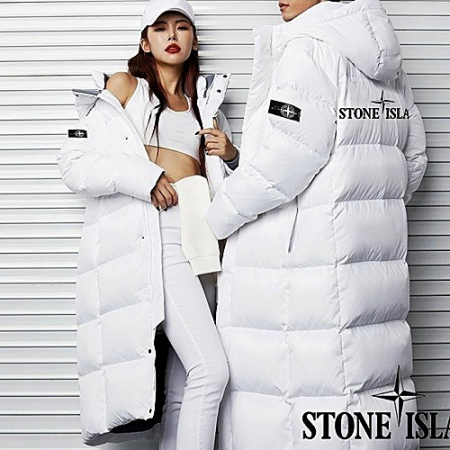STONE ISLAND 시그니쳐 패치 웰론패딩