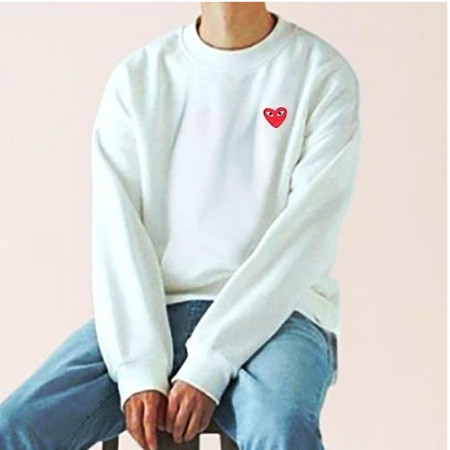 꼼데가*송 베이직 맨투맨