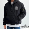 스톤아일*드 반집업 패딩 후드