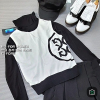 G/ FORE 앞뒤 컬러 배색 베스트