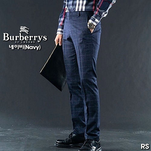 Burberrys 버*리 윈도페인 체크 슬랙스