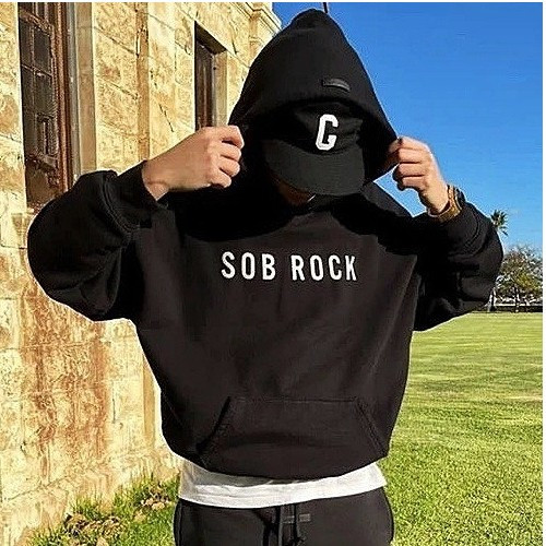 FEAR OF GOD SOB ROCK 후드