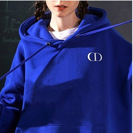 DIOR 등판 원형CD 후드