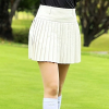 G/FORE 지*어 비건 레더 플리츠 스커트
