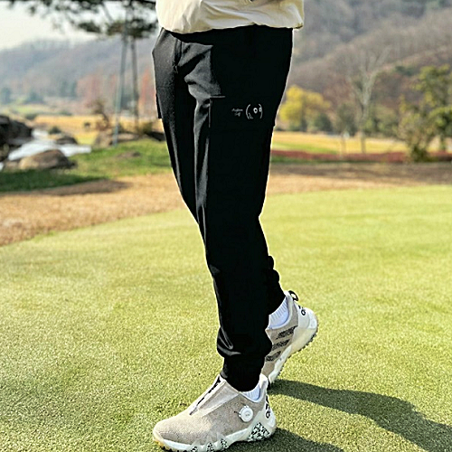 MALBON 말* 브러쉬드 조거팬츠