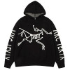 아크테*스 ARCTERYX 시그니쳐 로고 니트 후디