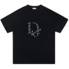 디올 DIOR 오블리크 엠보 반팔 티셔츠
