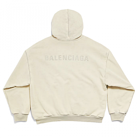 발렌시*가 BALENCIAGA 로고 자수 후디