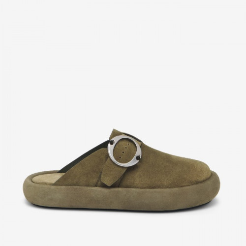 ALEXANDER MCQUEEN 아크 클로그 - 카키