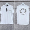 Chrome hearts 홀스슈 덧댐 백로고 티셔츠