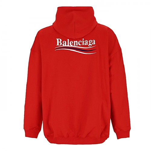 BALENCIAGA 폴리티컬 웨이브자수 오버핏 후디