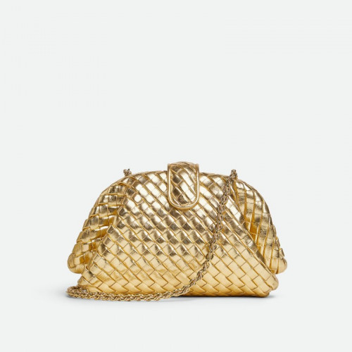 BOTTEGA VENETA 스몰 로렌 1980 - 골드