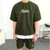 MALBON 워싱 바스락 셋업 SET