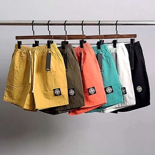 스톤아이*드 STONE ISLAND 사각패치 5부 팬츠