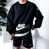 NIKE 하와이안 스트링 맨투맨 팬츠 트레이닝 SET