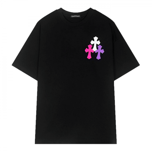 Chrome hearts 멀티레더 크로스 티셔츠