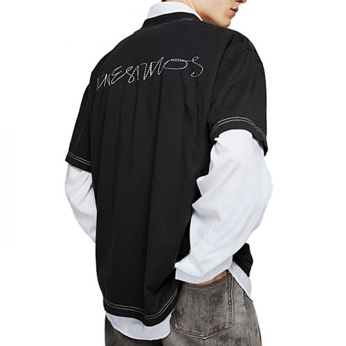 아크네 Acne Studios 스티치드로고 티셔츠