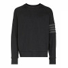 THOMBROWNE 4BAR 와플 맨투맨 - 차콜