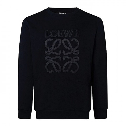로에베 LOEWE 아나그램 패치드 스웻셔츠