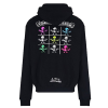 크롬하츠 Chrome hearts 멀티포티 로고드 후디집업