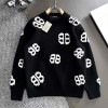 발렌시아가 BALENCIAGA 워싱 자수로고 라운드