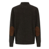 Maison Margiela 엘보우 패치드 울니티드 폴로
