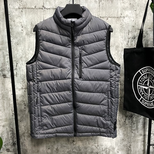 STONE ISLAND 브이포인트 패딩조끼