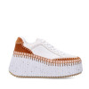 끌로에 Nama Natural Brown 스니커즈