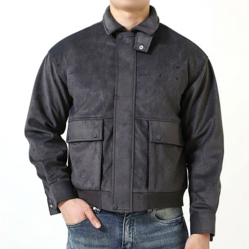 Maison Margiela 포터리 A-1 스웨이드 자켓