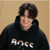 HUGO BOSS 로고 후디 - 정해인. 이민호착용