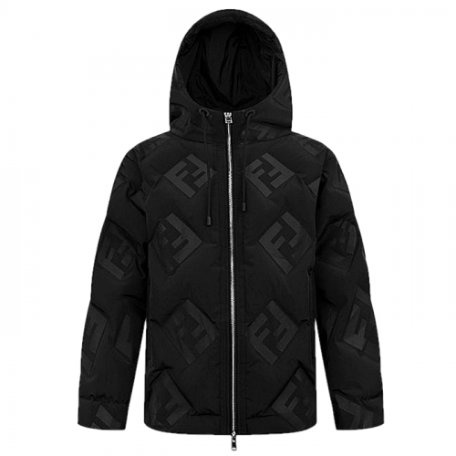 펜디 FENDI FF 나일론 다운 자켓