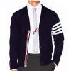 THOM BROWNE 4바 메리노 울 가디건 - 3color