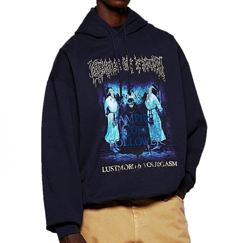 베트멍 VETEMENTS 컬트 크레이들 후디