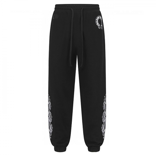 Chrome hearts 플로랄 크로스 스웻팬츠