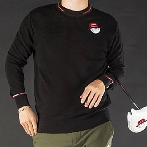 MALBON FOR MEN 클라스 버킷 라운드 니트