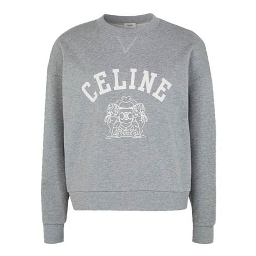 CELINE 블라종 로고드 스웻셔츠