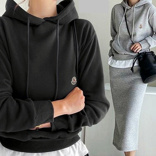 Moncler 레이어드 후드 기모스커트 셋업 SET