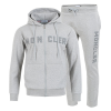 Moncler 가죽 레터링 로고 후드집업 셋업