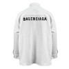 BALENCIAGA 오버사이즈드 백로고 셔츠