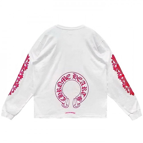 Chrome Hearts 핑크 홀스슈 롱슬리브