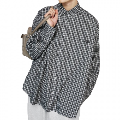 아크네 Acne Studios 플란넬 버튼업 셔츠