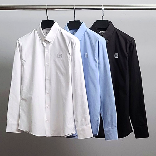Acne Studios 화이트와펜 옥스포드 셔츠
