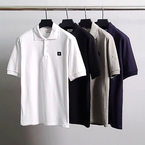 Acne Studios 블랙와펜 PK 반팔 카라티셔츠