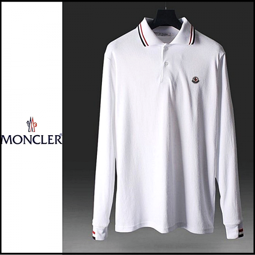 Moncler 삼선라인 카라 티셔츠