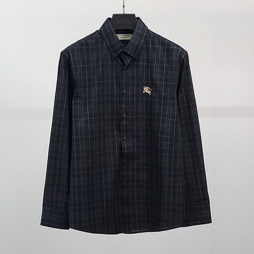 BURBERRY 기사자수 타탄체크 셔츠