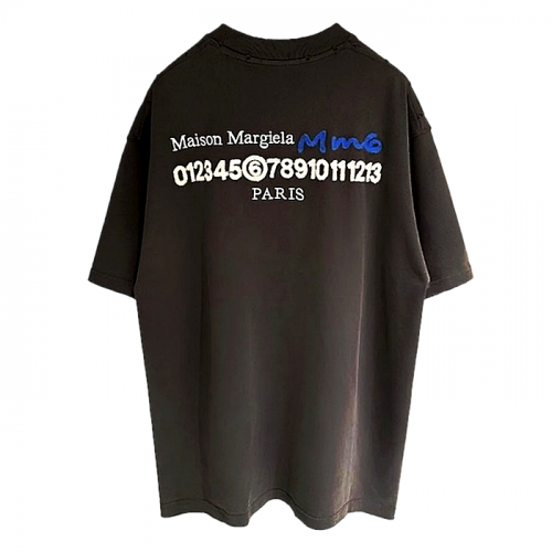 Maison Margiela 체인드넘버 티셔츠