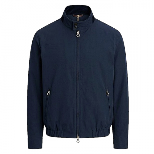 Loro Piana LP 마이크로 쿠퍼 블루종 자켓