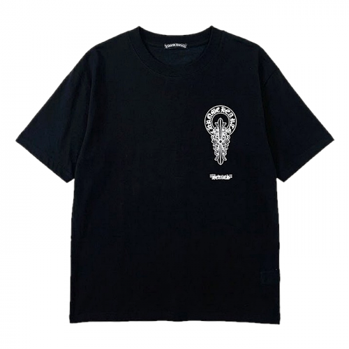 Chrome hearts 플로랄 쓰로우 티셔츠