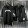 Chrome hearts  매쉬 반팔 & 하프팬츠 SET